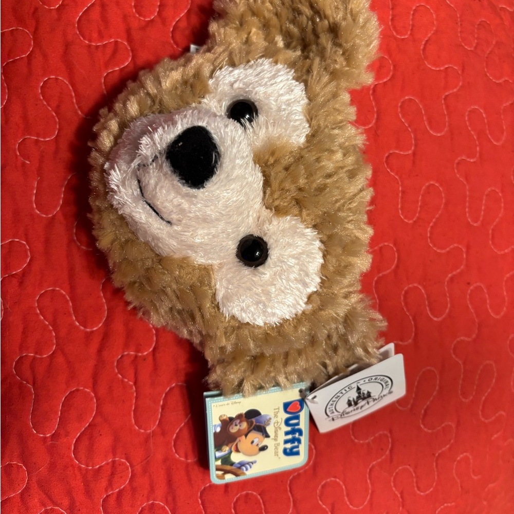 Disney Duffy Bear Plush Brown and White Stuffed Animal